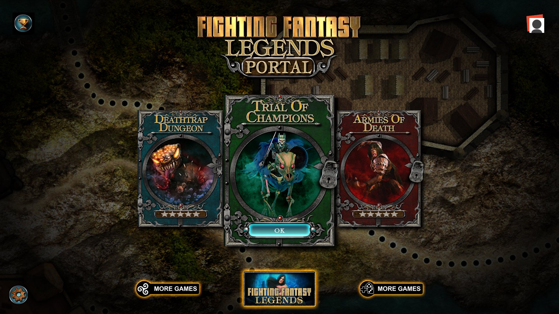 Fighting Fantasy Legends Portal Steam CD Key