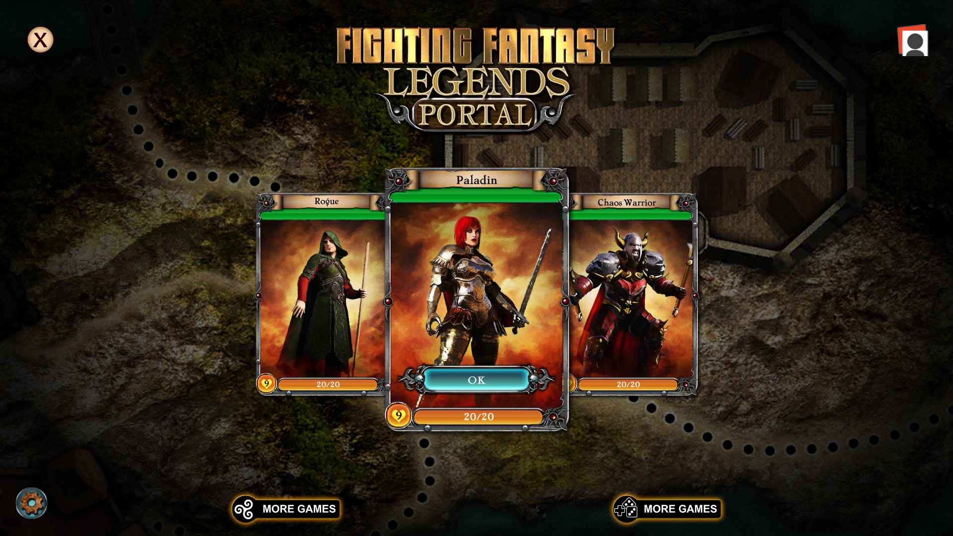 Fighting Fantasy Legends Portal Steam CD Key