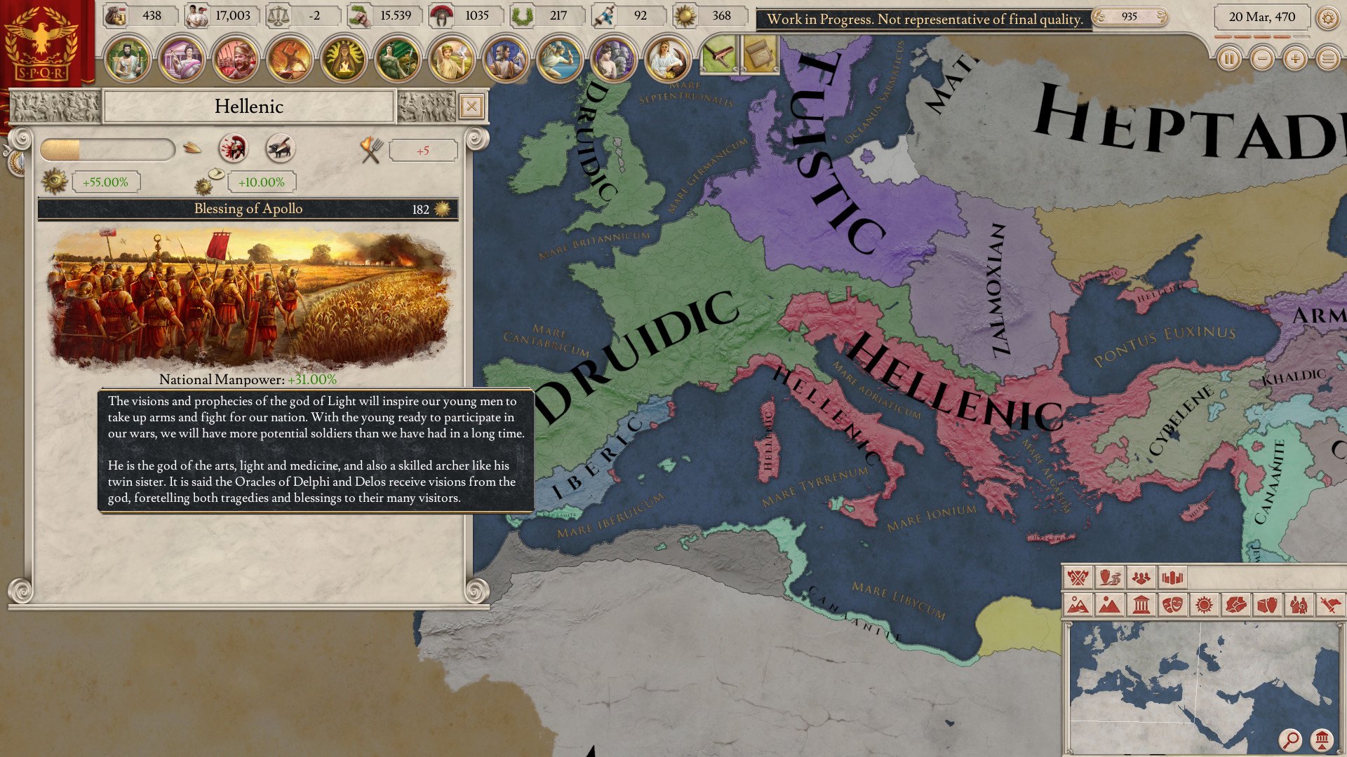 Imperator: Rome EU Steam CD Key