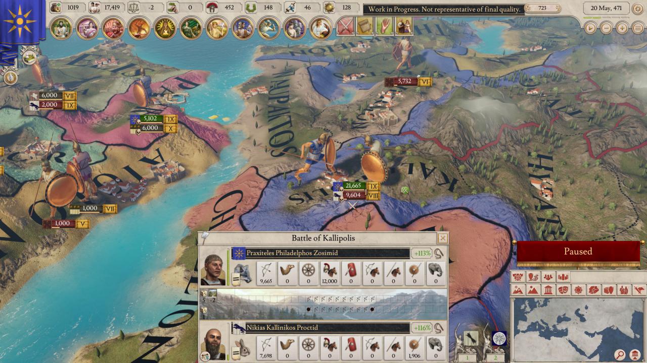 Imperator: Rome Deluxe Edition NA Steam CD Key