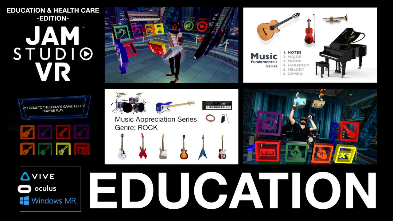 Jam Studio VR - Education & Health Care Edition Steam CD Key