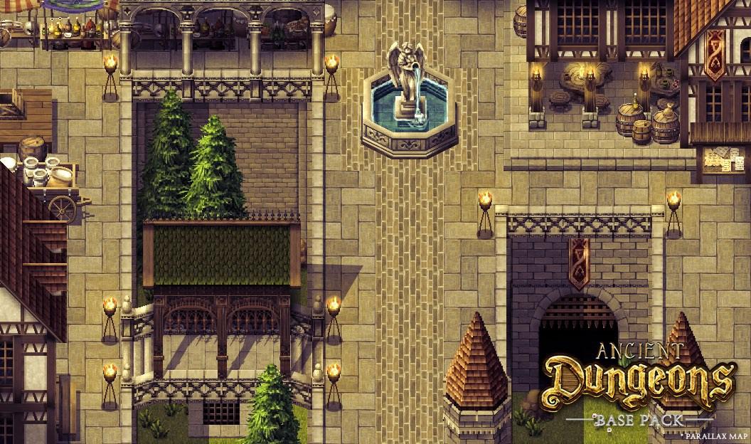 RPG Maker MV - Ancient Dungeons: Base Pack DLC EU Steam CD Key