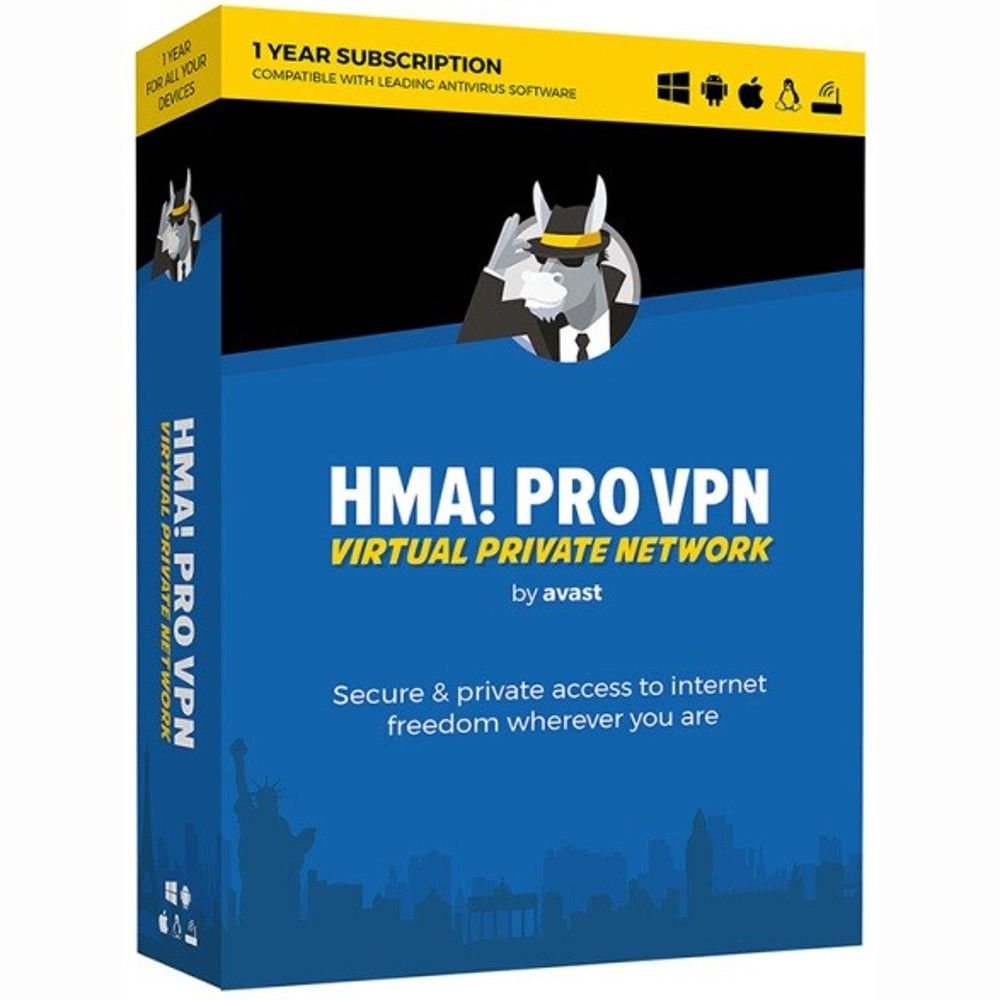 HMA! Pro VPN Key (1 Year / Unlimited Devices)