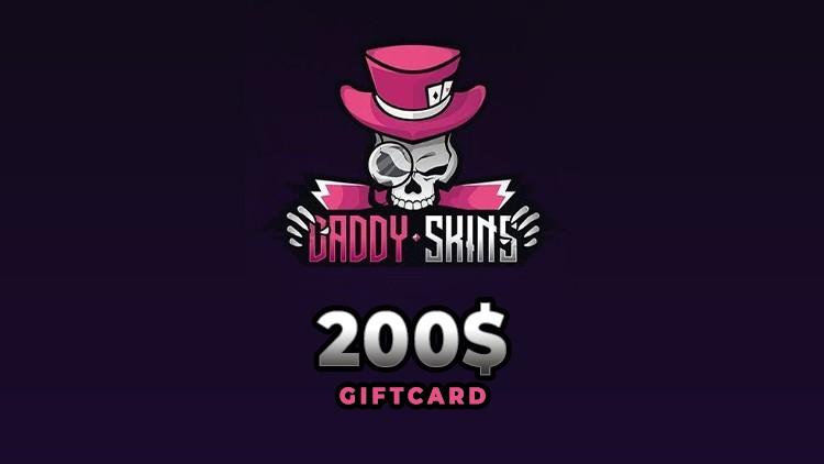 DaddySkins 200 USD Gift Card