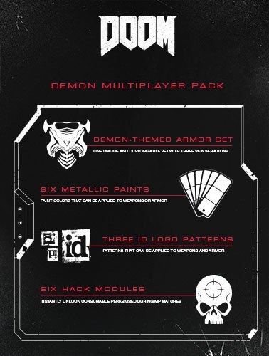 Doom - Demon Multiplayer Pack DLC US XBOX One CD Key