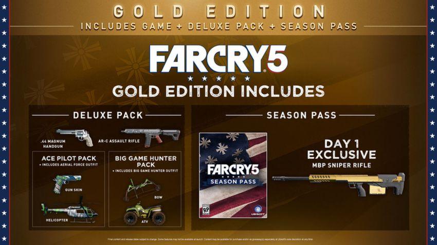 Far Cry 5 Gold Edition EU Ubisoft Connect CD Key