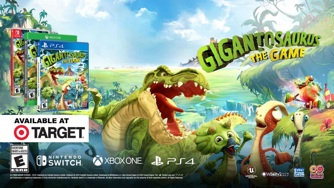 Gigantosaurus The Game EU XBOX One CD Key