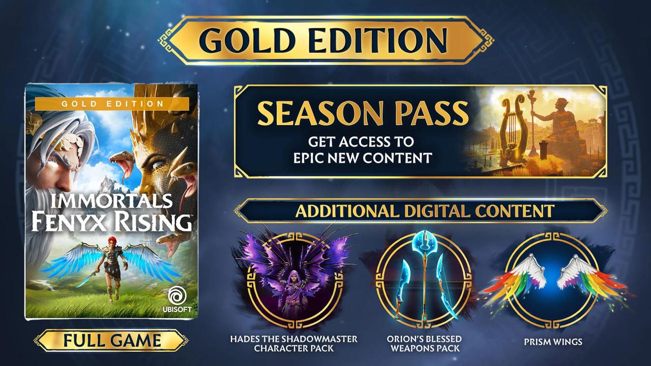 Immortals Fenyx Rising Gold Edition Ubisoft Connect CD Key