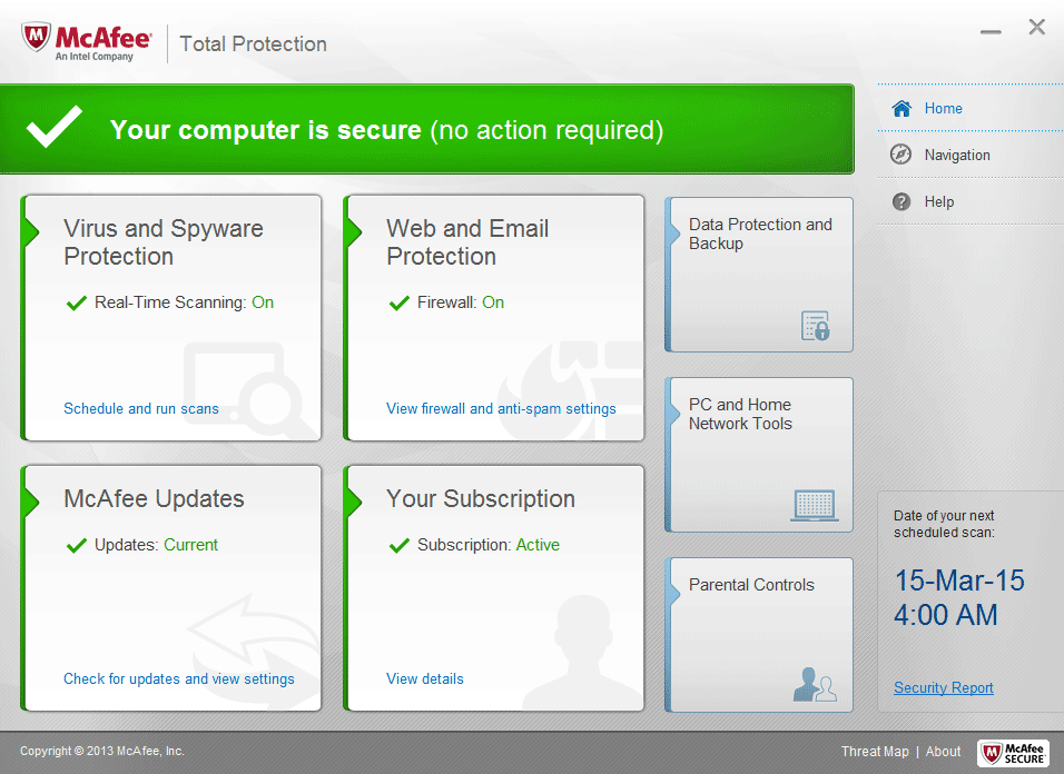 McAfee Total Protection 2021 Key (3 Years / 1 PC)