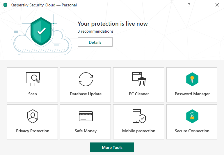 Kaspersky Security Cloud Personal (1 Year / 3 Devices)