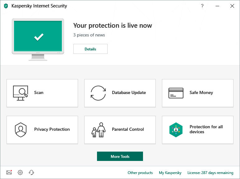 Kaspersky Internet Security 2021 Key (6 Months / 1 Device)