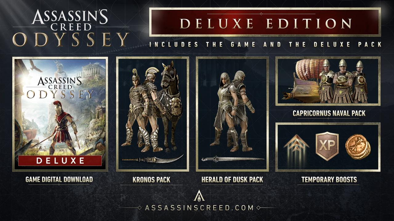Assassin's Creed Odyssey Deluxe Edition Epic Games Account