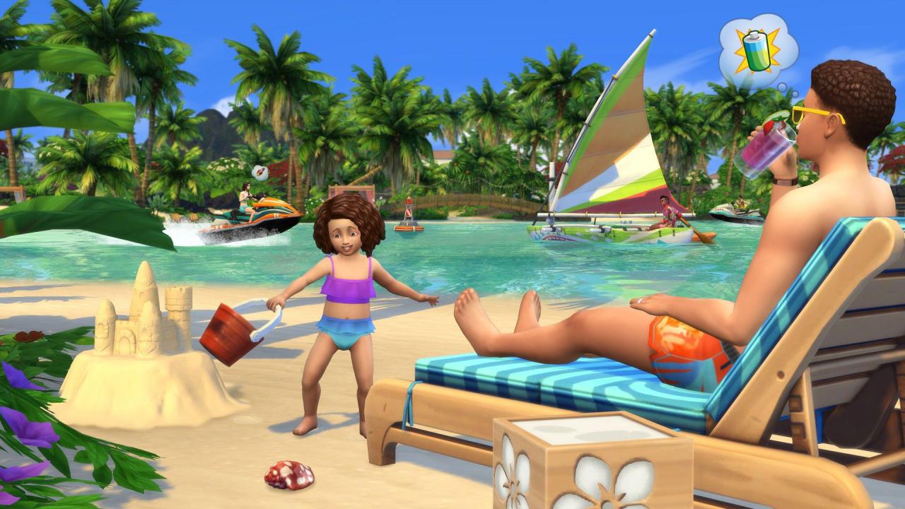 The Sims 4 + Island Living Bundle Origin CD Key