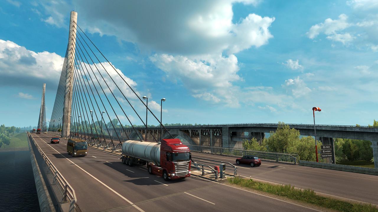 Euro Truck Simulator 2 + Vive La France DLC Bundle Steam CD Key