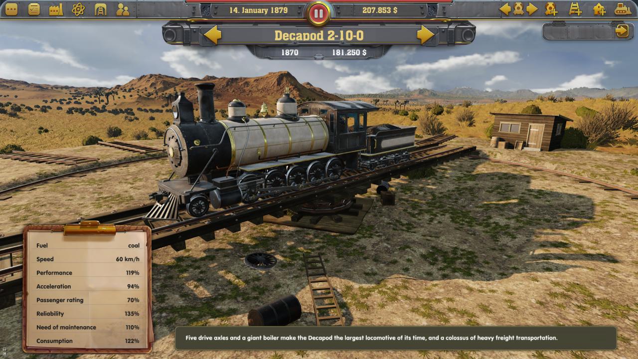 Railway Empire RU VPN Activated Steam CD Key