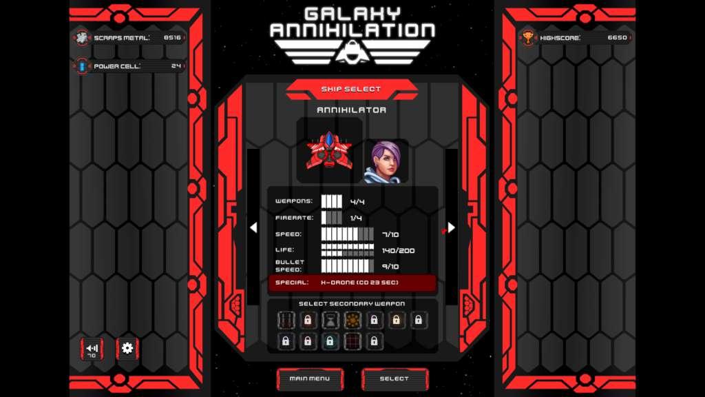 Galaxy Annihilation Steam CD Key