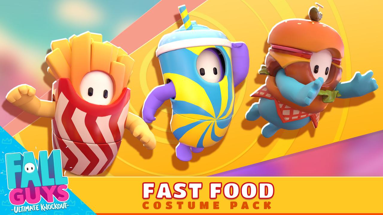 Fall Guys - Fast Food Costume Pack DLC Steam CD Key