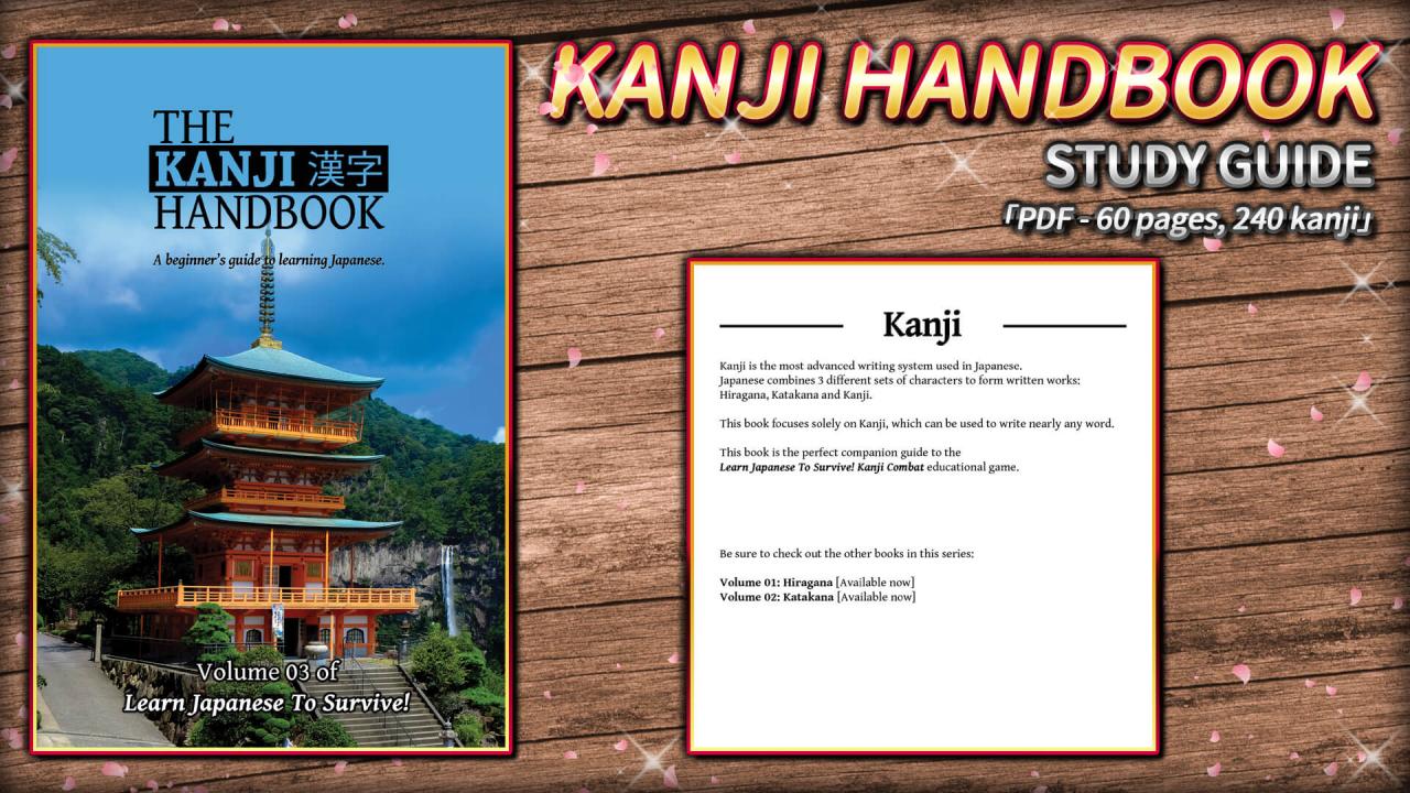 Learn Japanese To Survive! Kanji Combat - Study Guide DLC Steam CD Key