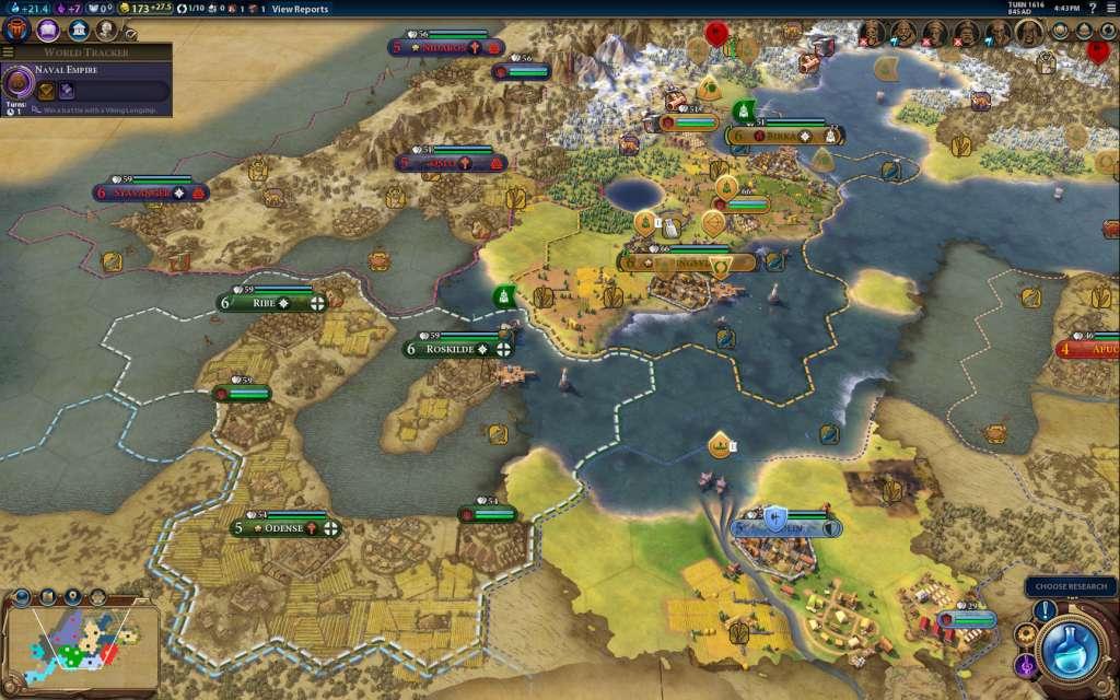 Sid Meier's Civilization VI - Vikings Scenario Pack DLC EU Steam CD Key