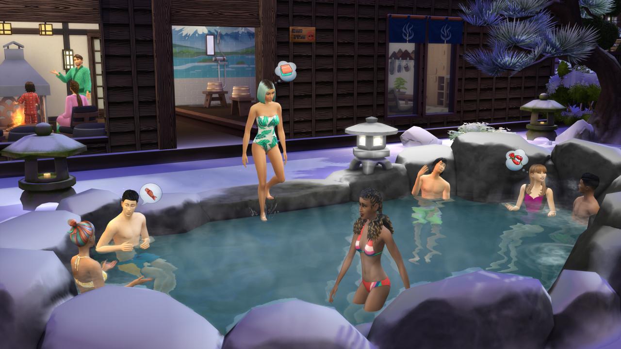 The Sims 4 - Snowy Escape DLC Origin CD Key