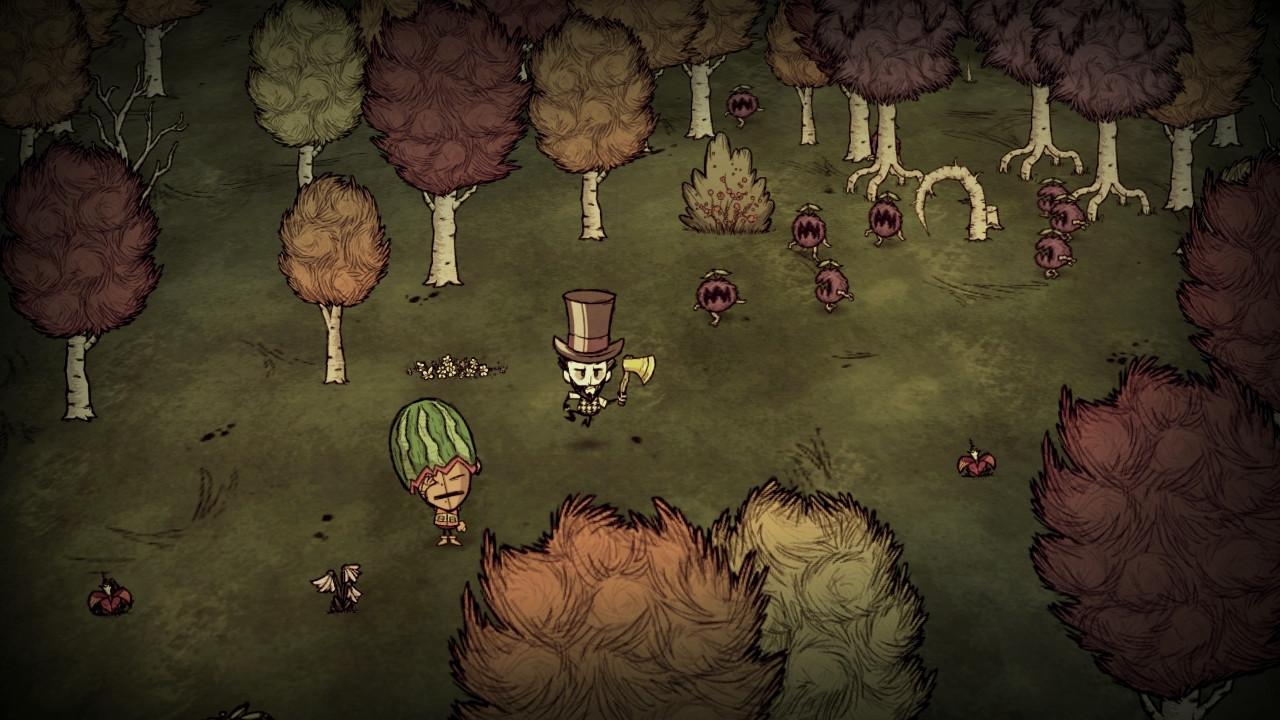 Don t starve together six update. Don t Starve together. Don t Starve игра. Don't Starve together лес. Донт старв Поляна.