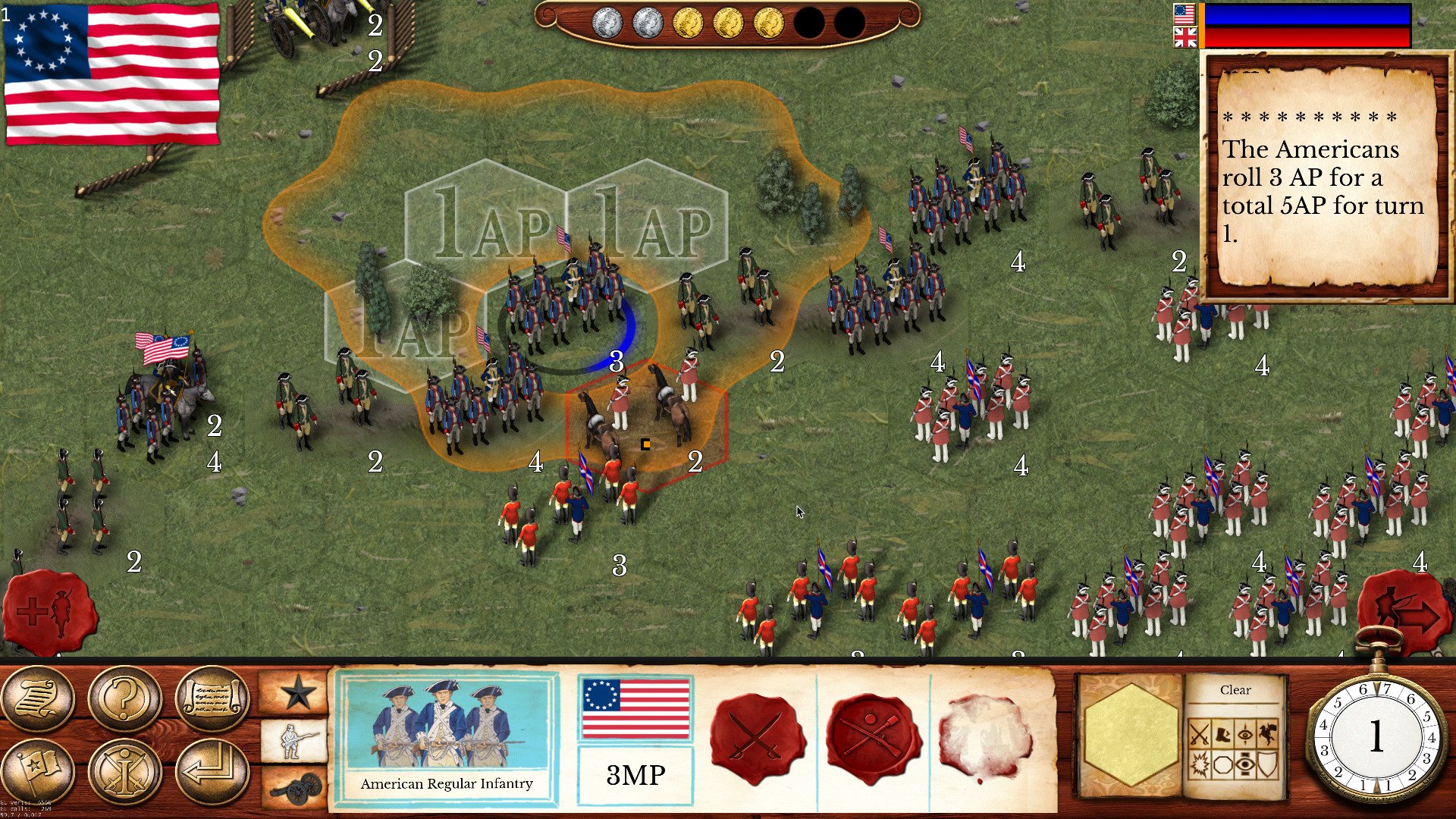 Hold The Line: The American Revolution Steam CD Key