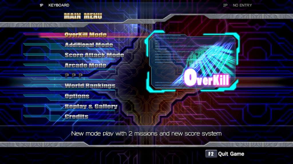 Raiden IV: OverKill Steam CD Key