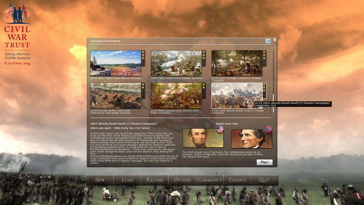 Civil War II - The Bloody Road South DLC Steam CD Key