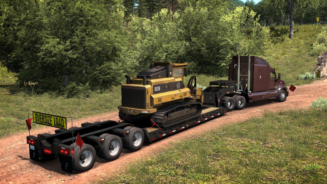 American Truck Simulator - Forest Machinery DLC EU Steam CD Key