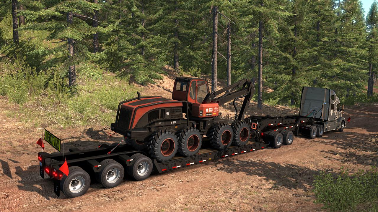 American Truck Simulator - Forest Machinery DLC Steam CD Key