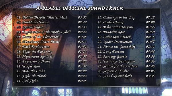 X-Blades - Soundtrack DLC Steam CD Key