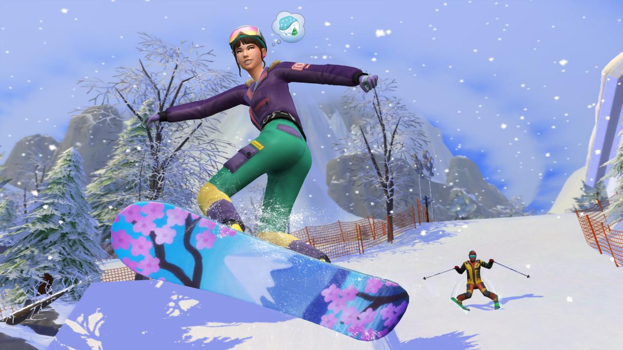 The Sims 4 - Snowy Escape DLC Origin CD Key