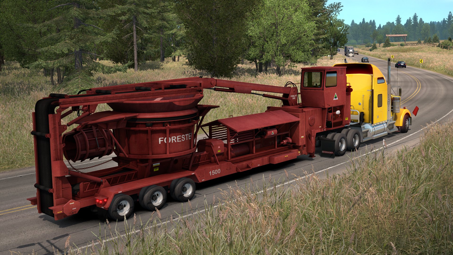 American Truck Simulator - Forest Machinery DLC EU Steam Altergift
