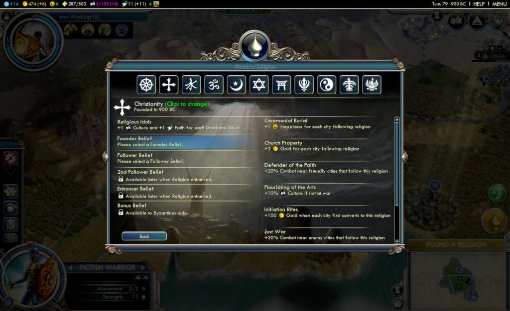 Sid Meier's Civilization V Gods And Kings DLC Chave Steam