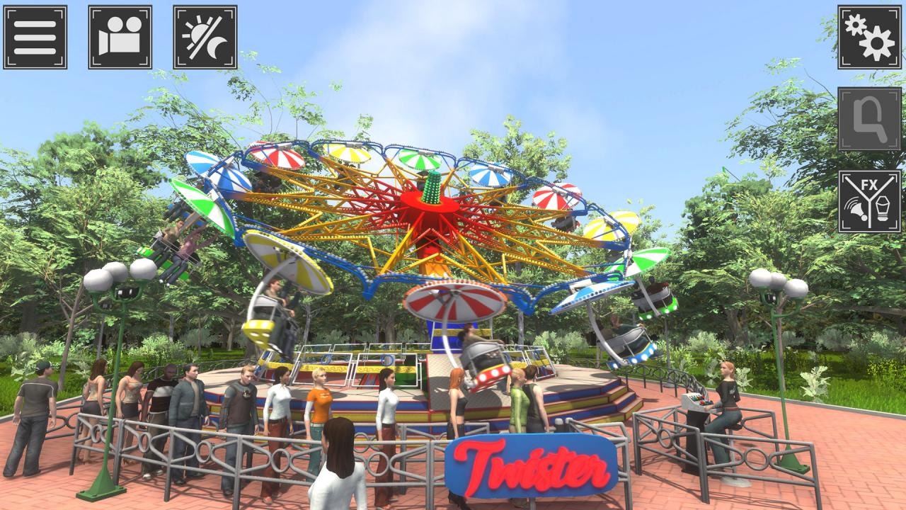 Theme Park Simulator: Roller Coaster & Thrill Rides US Nintendo Switch CD Key