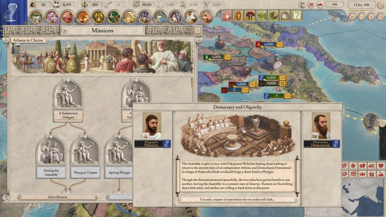 Imperator: Rome - Magna Graecia Content Pack DLC EU Steam Altergift