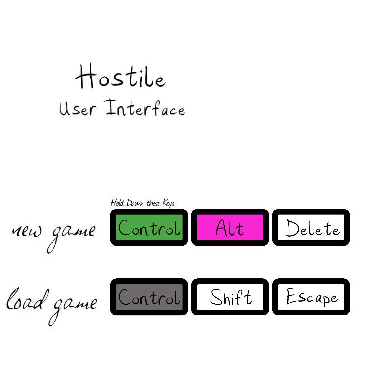 Hostile User Interface Steam CD Key