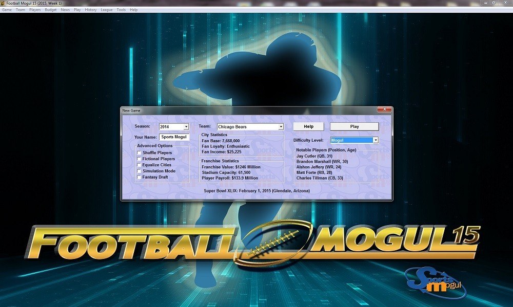 Football Mogul 15 Steam CD Key