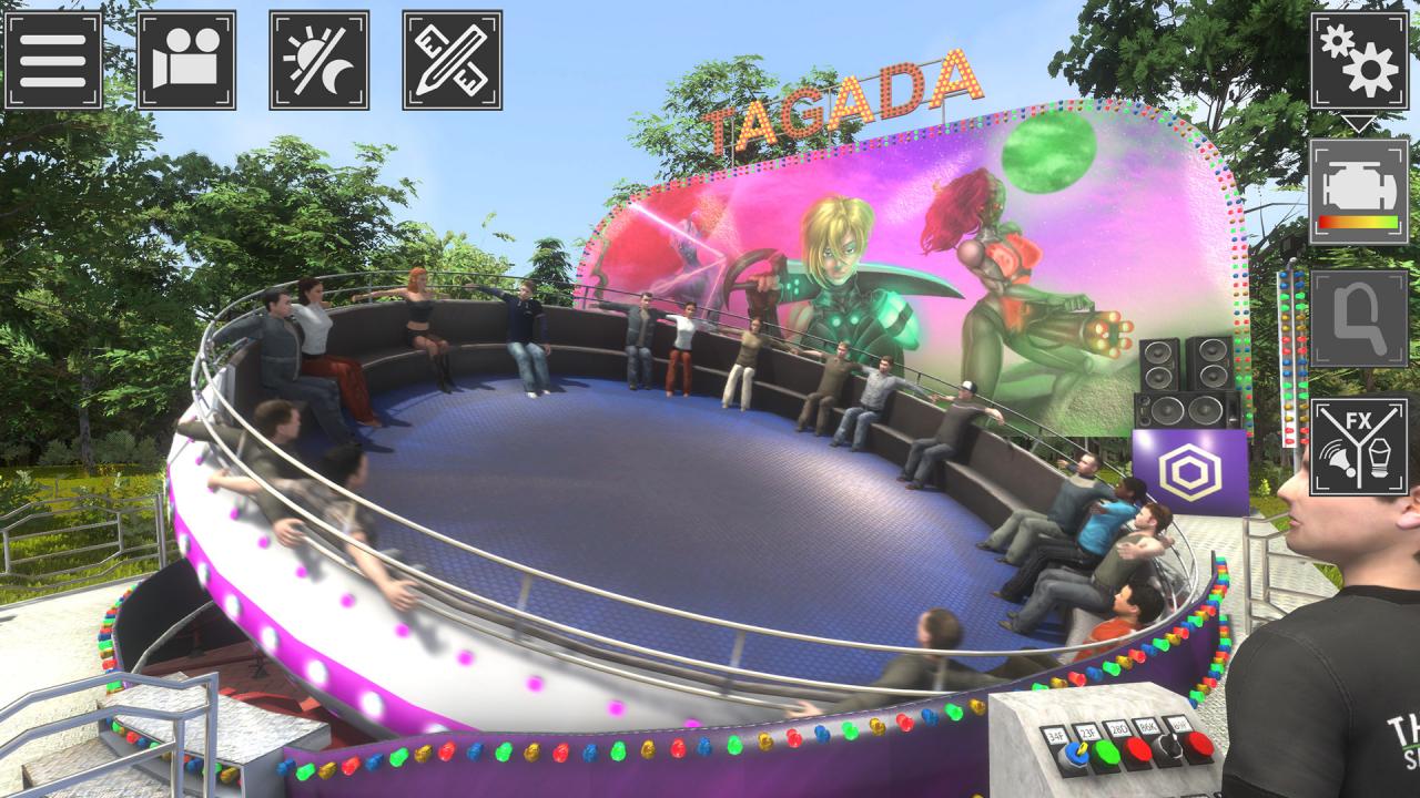 Theme Park Simulator: Roller Coaster & Thrill Rides US Nintendo Switch CD Key