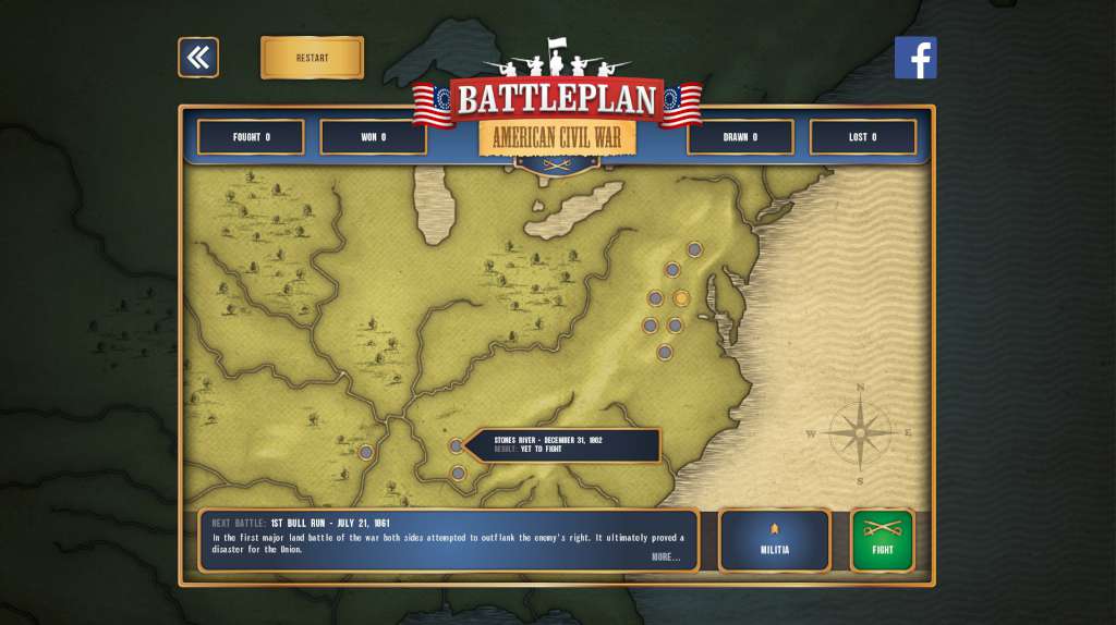 Battleplan: American Civil War EU Steam CD Key