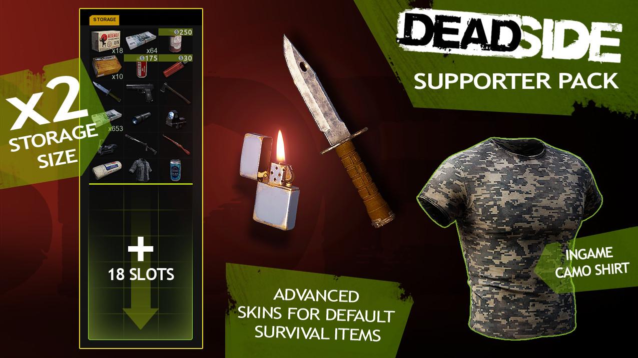 Deadside - Supporter Pack DLC EU Steam Altergift