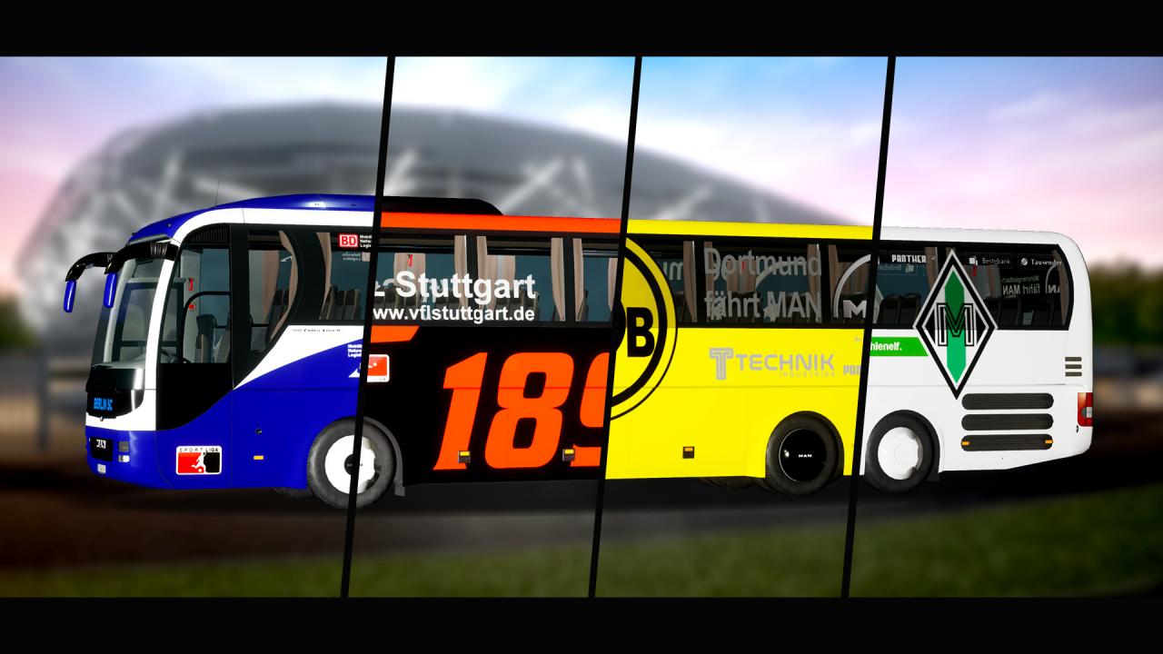 Fernbus Simulator - Football Team Bus DLC EU Steam CD Key