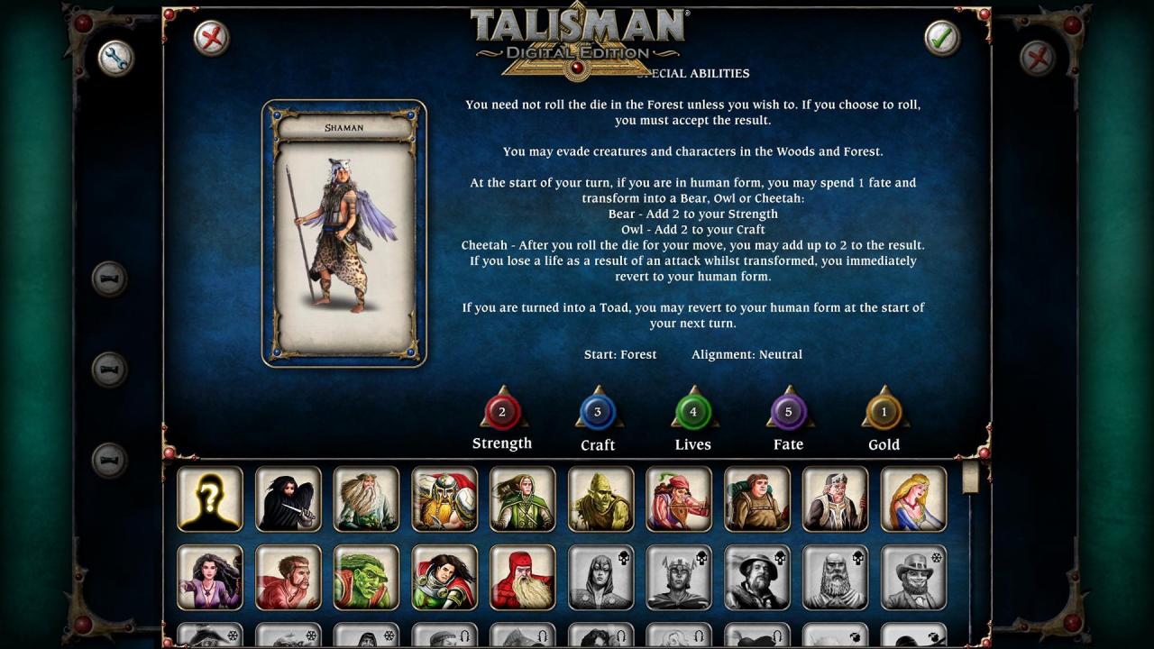 Talisman - Character Pack #10 - Shaman DLC Steam CD Key