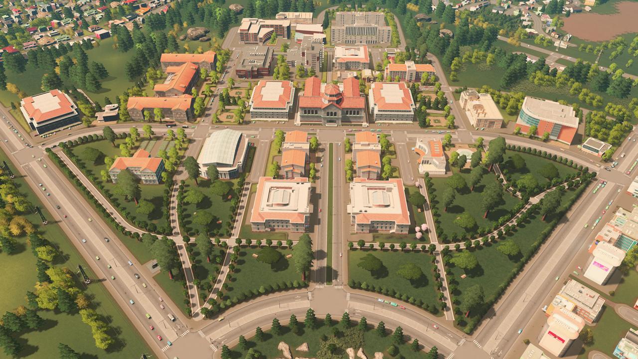 Cities: Skylines - Campus Plus Edition DLC Bundle Steam CD Key