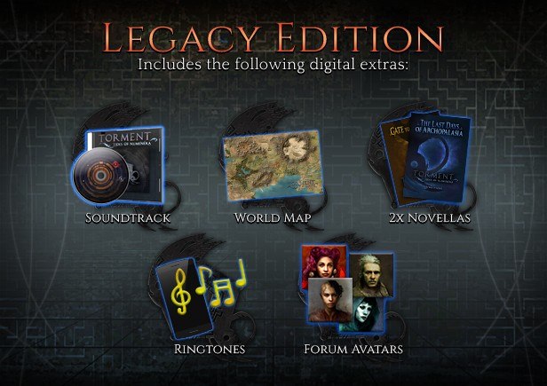 Torment: Tides Of Numenera - Legacy Edition Upgrade DLC Steam CD Key