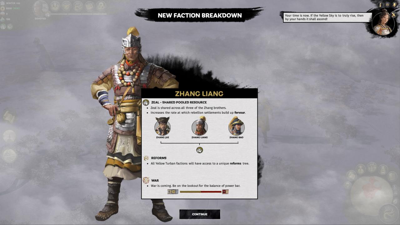 Total War: THREE KINGDOMS - Mandate Of Heaven DLC Steam CD Key