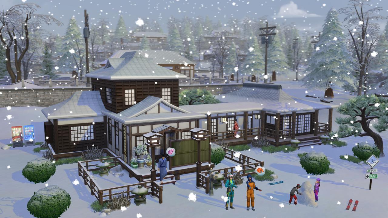 The Sims 4 - Snowy Escape DLC EU Origin CD Key