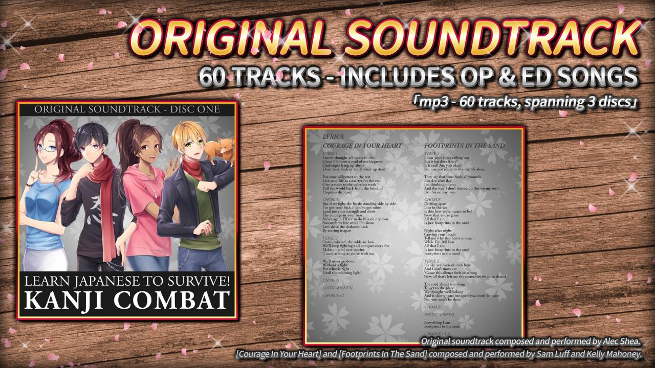 Learn Japanese To Survive! Kanji Combat - Original Soundtrack DLC Steam CD Key