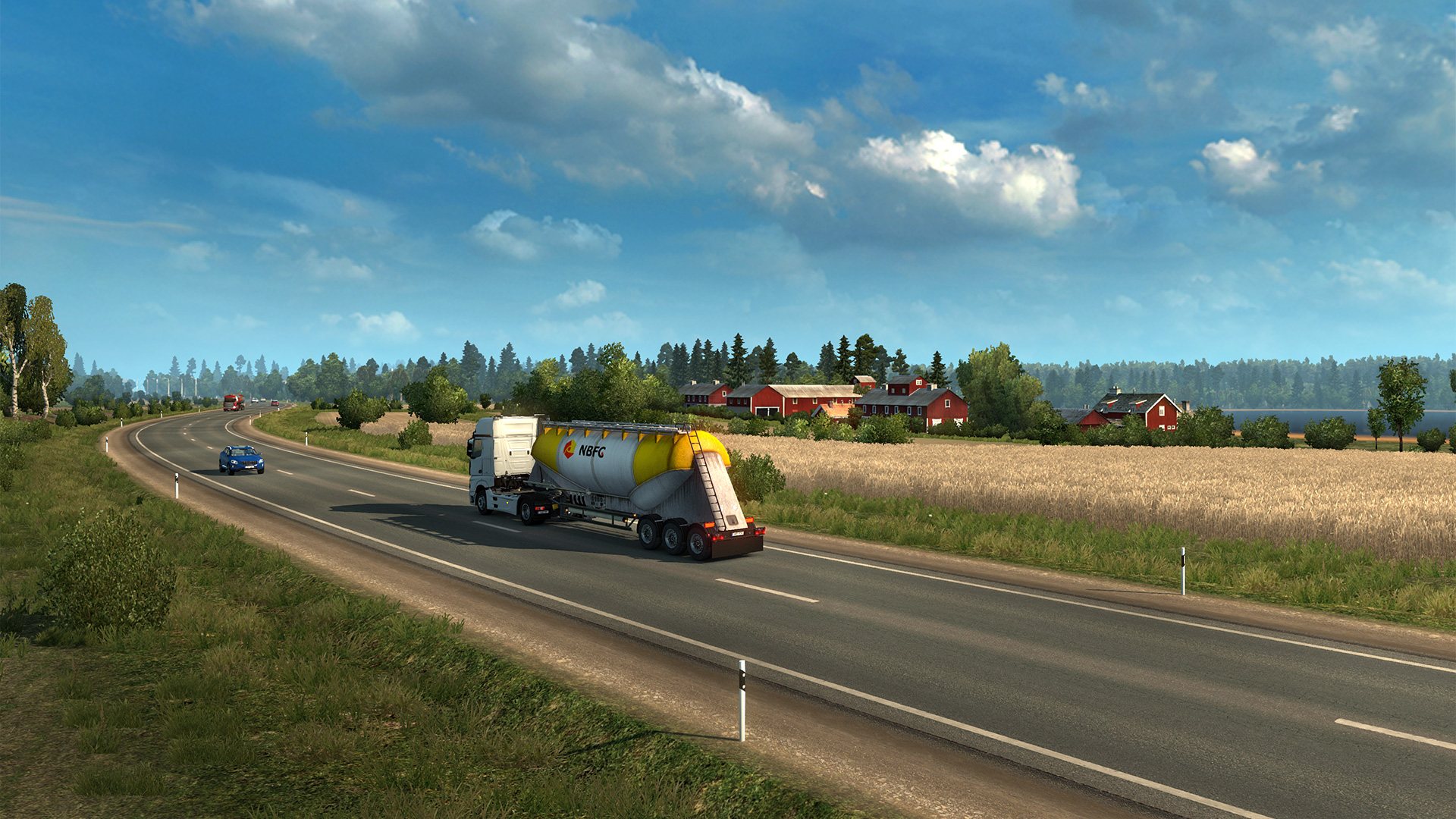 Euro Truck Simulator 2 - Beyond The Baltic Sea DLC EU Steam Altergift