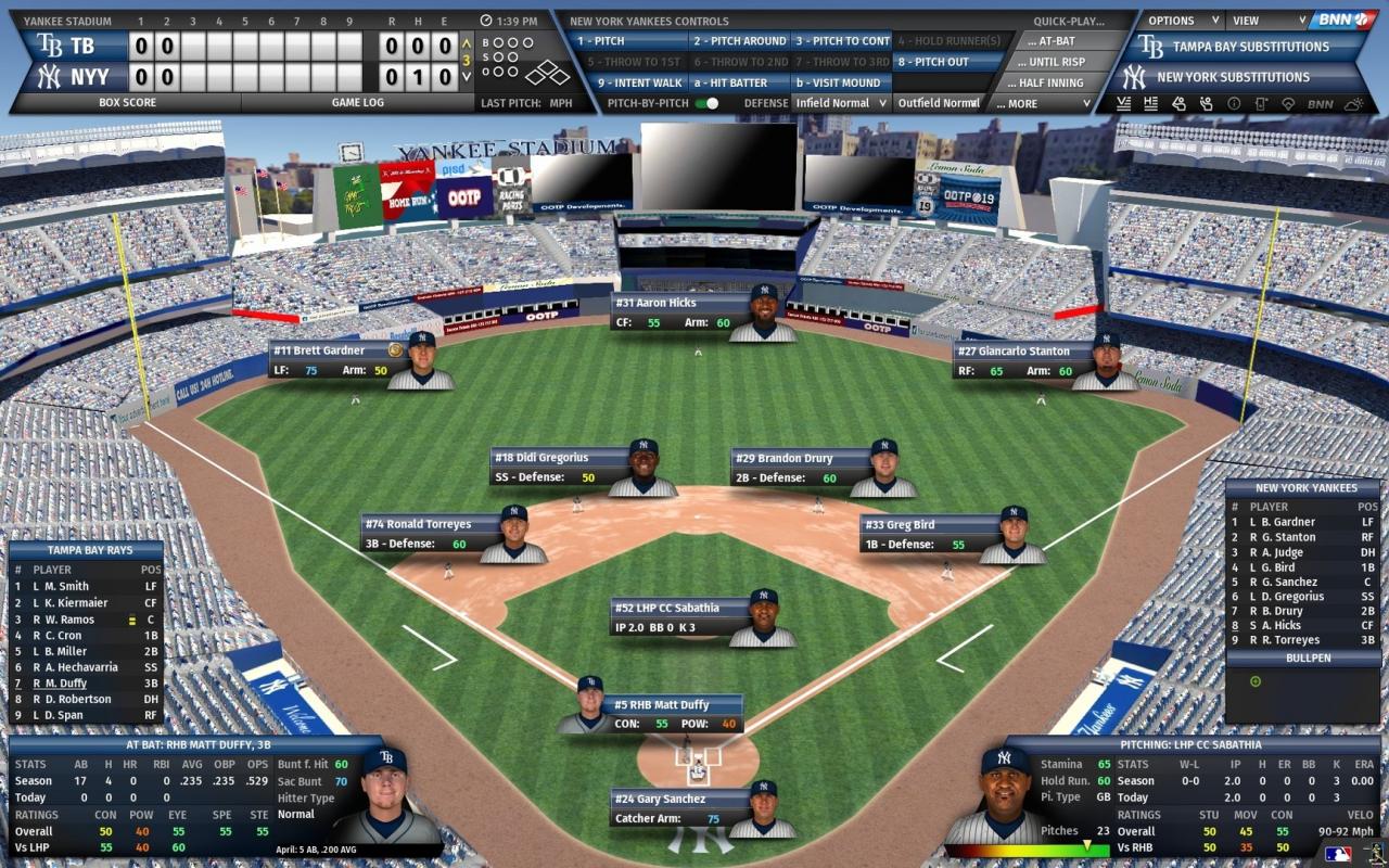 Out Of The Park Baseball 19 Steam CD Key